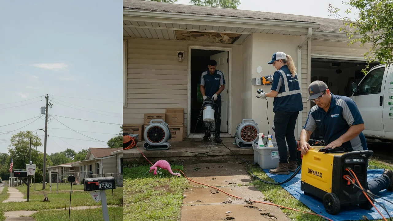 Storm Damage Water Removal in Harrisville, OH near me